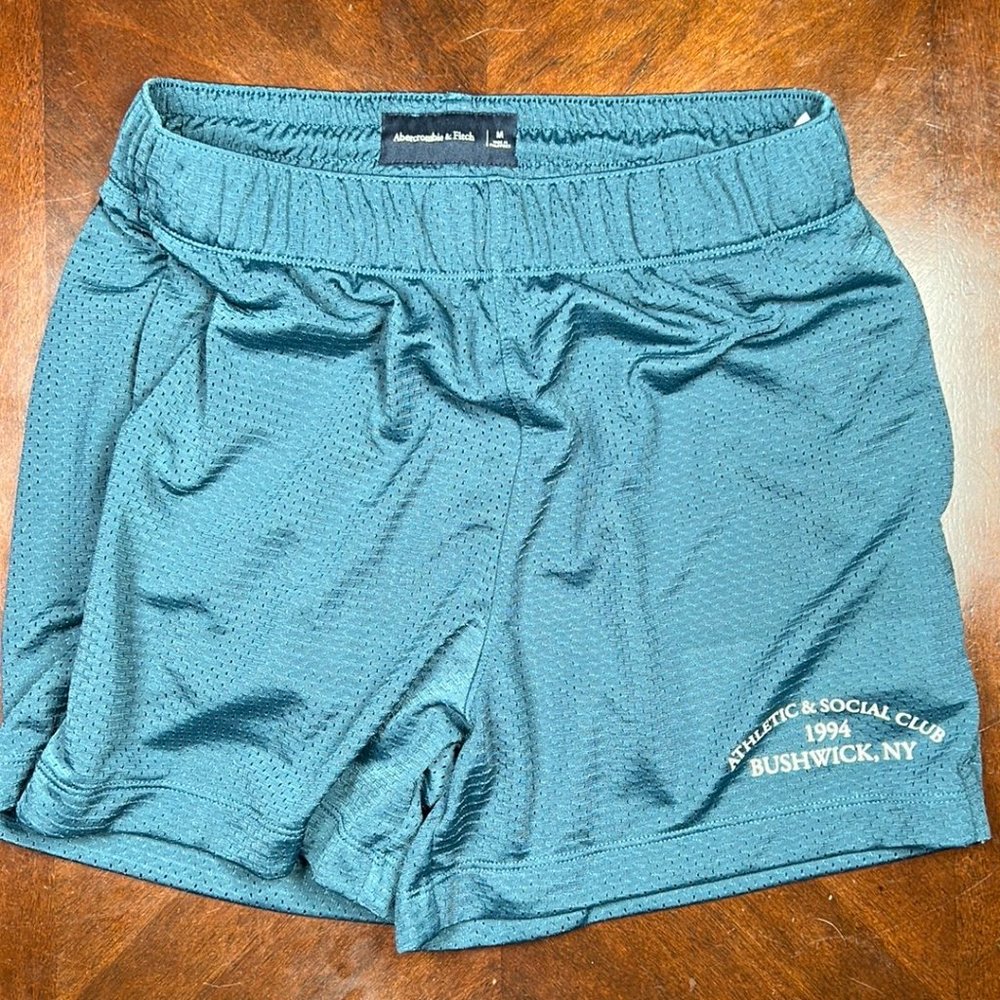 Abercrombie & Fitch Teal Athletic Shorts